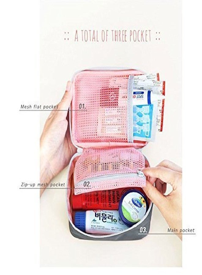 Vroxy حقيبة الإسعافات الأولية من Vroxy - حقيبة إسعافات أولية فارغة للاستخدام المنزلي والسفر والتخييم والمشي لمسافات طويلة، حقيبة تخزين طبية صغيرة فارغة، حقيبة محمولة - Image 2